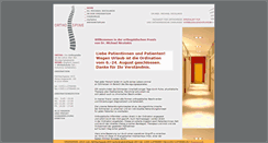 Desktop Screenshot of orthospine.at